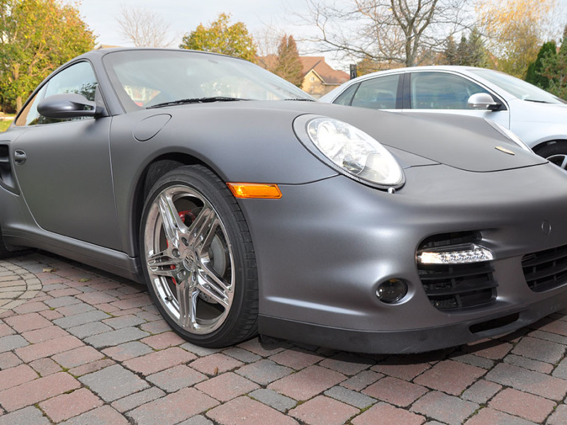 911 Turbo – Matte Metallic Grey