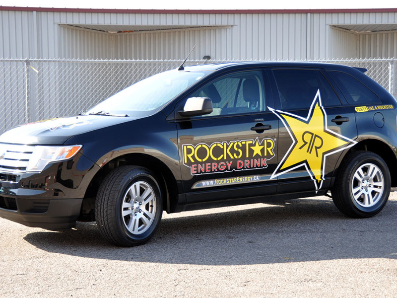 Rockstar Ford Edge Wrap